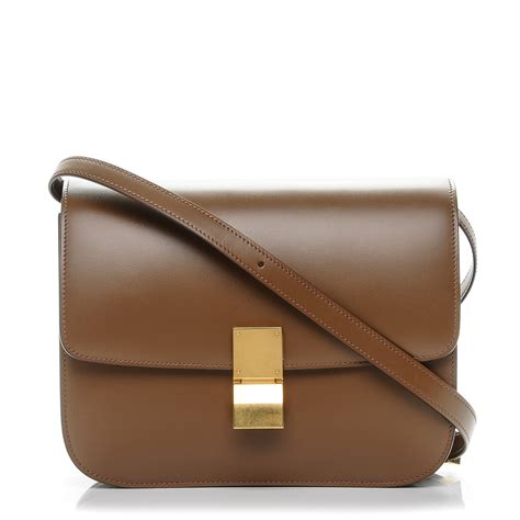 celine teen box camel|Medium Classic bag in box calfskin .